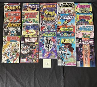 Avengers Marvel 1st Series Comic Books