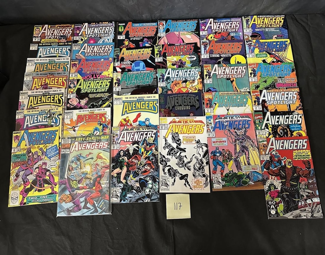 Mix of Avengers Copper Age Comic Books (1 of 1)