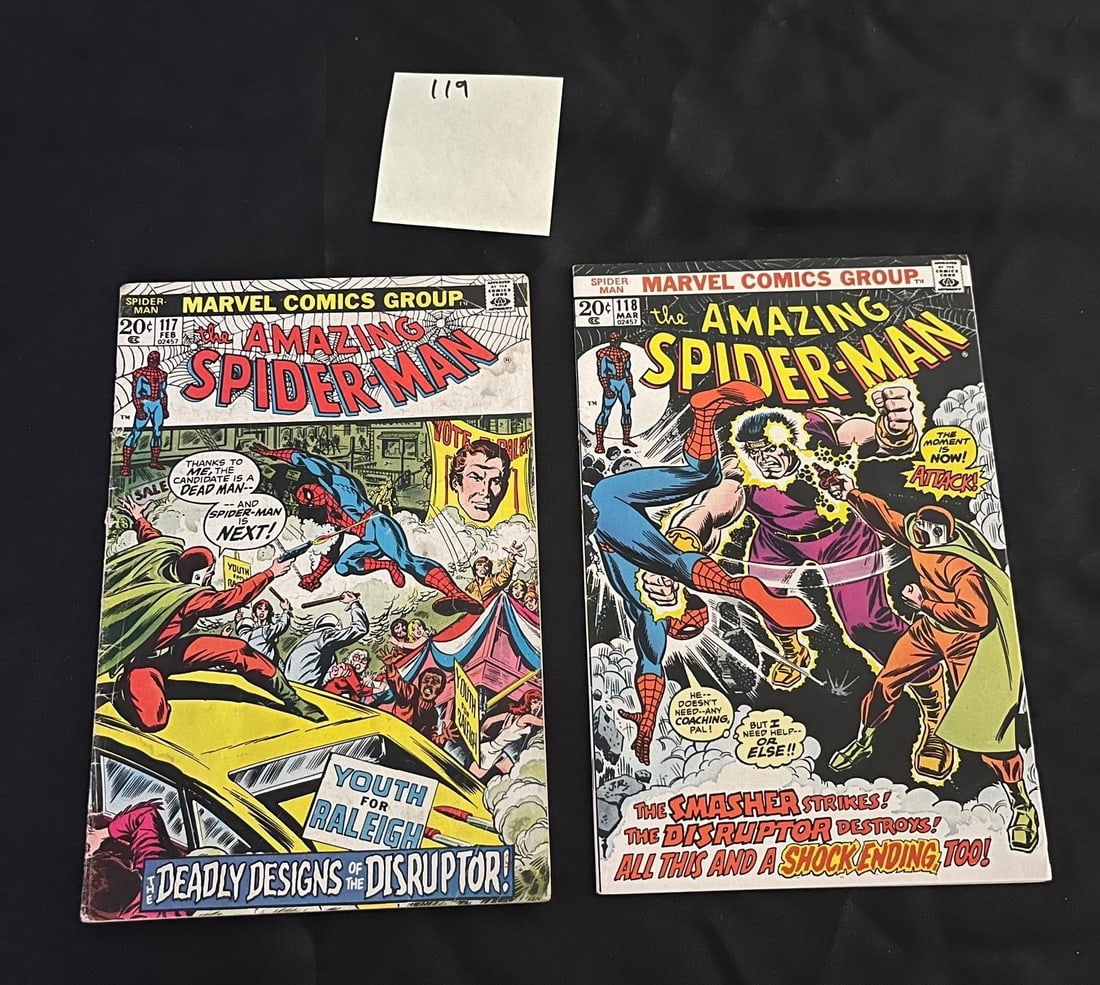 Amazing Spider-man 117 & 118 Marvel Bronze Age (1 of 2)