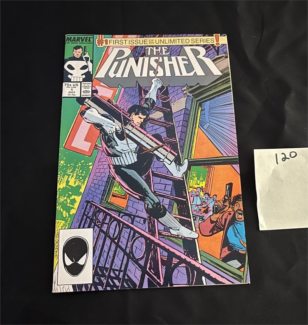 Punisher #1 Marvel Comics Copper Age Key Comic (1 of 2)