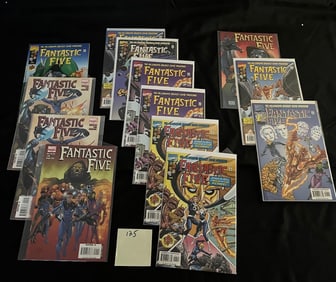 Fantastic Five Modern Age Marvel Comic Books