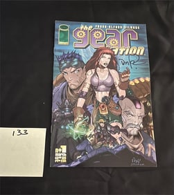 Gear Station 1 Signed by Dan Fraga Comic