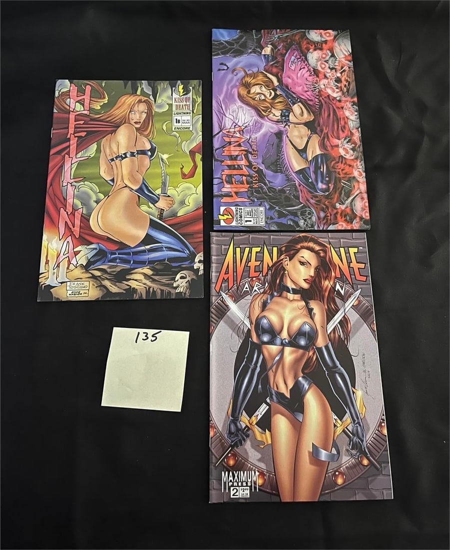 Hellina 1 Maximum Comics Variants + Avengeline 2 (1 of 2)
