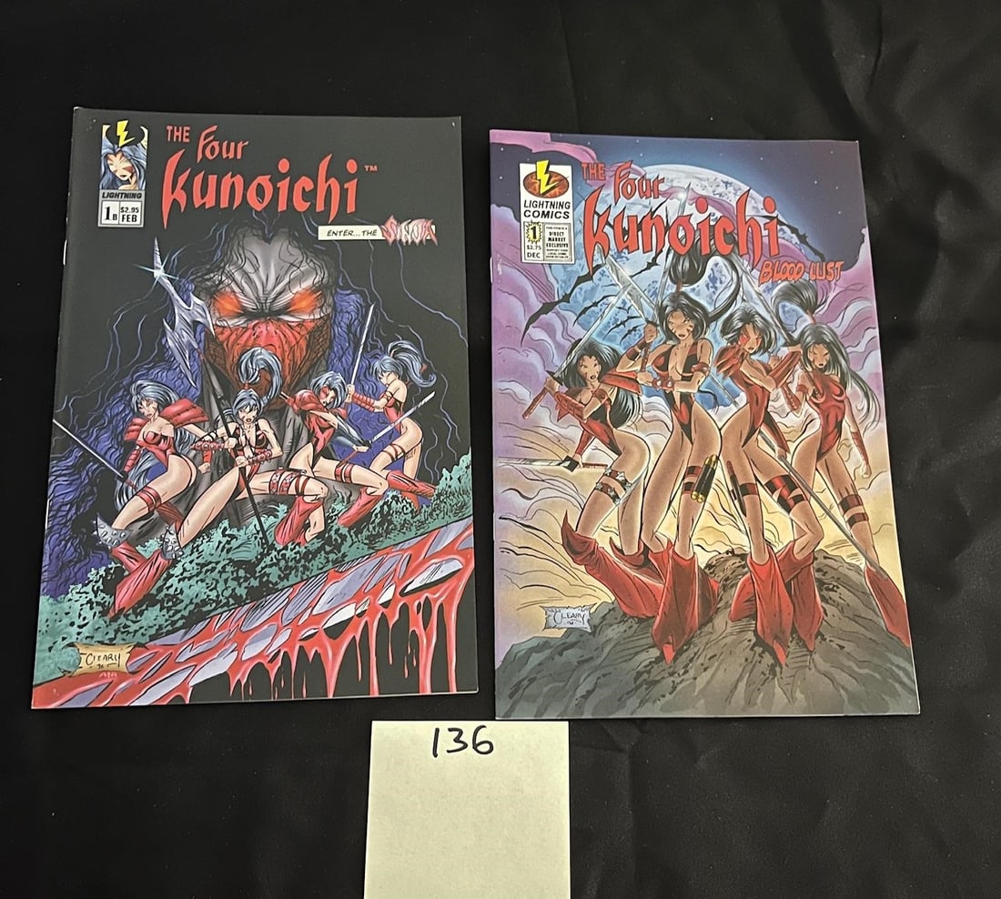 Four Kunoichi 1 w/ Variant Cover Maximum Comics (1 of 2)
