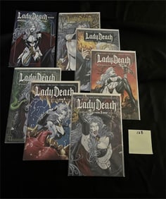 Lady Death Avatar Series Comic Books