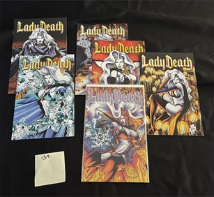 Lady Death Choas! Series Comic Books