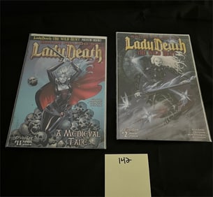 Lady Death Crossgen Series Comic Books