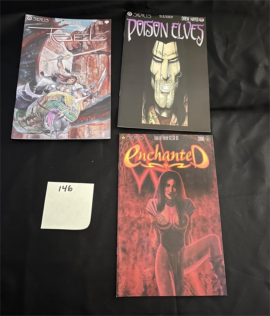 Sirius Comic Books w/ Enchanted (1 of 2)