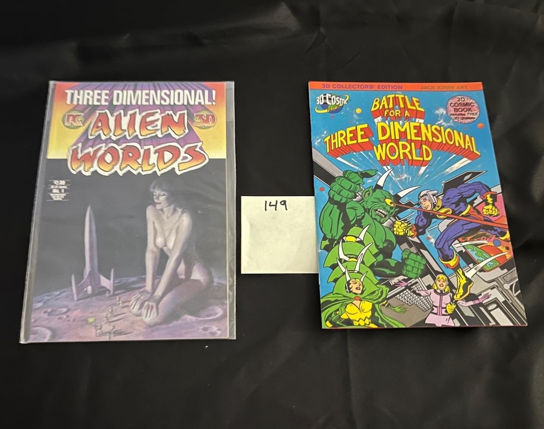 3-D Comics w/ Jack Kirby Comic (1 of 1)