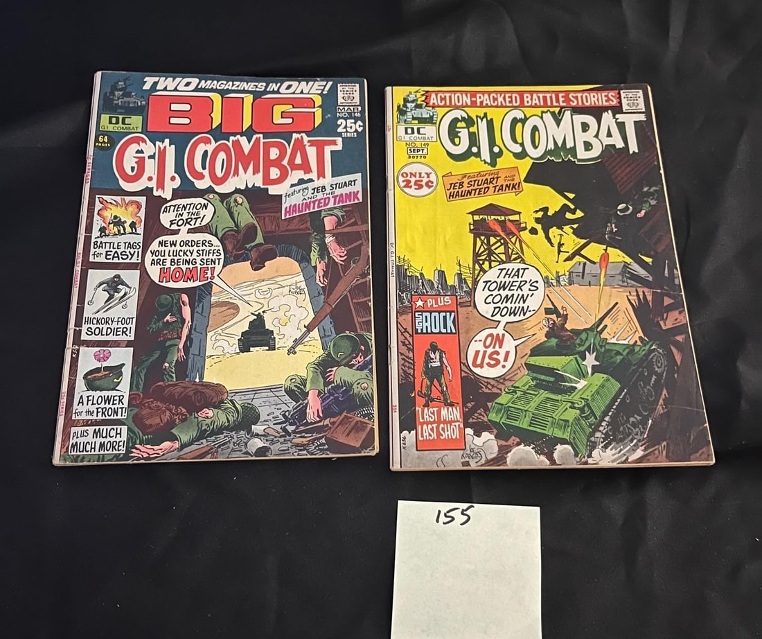 G.I. Combat 146 & 149 DC Bronze Age War (1 of 2)