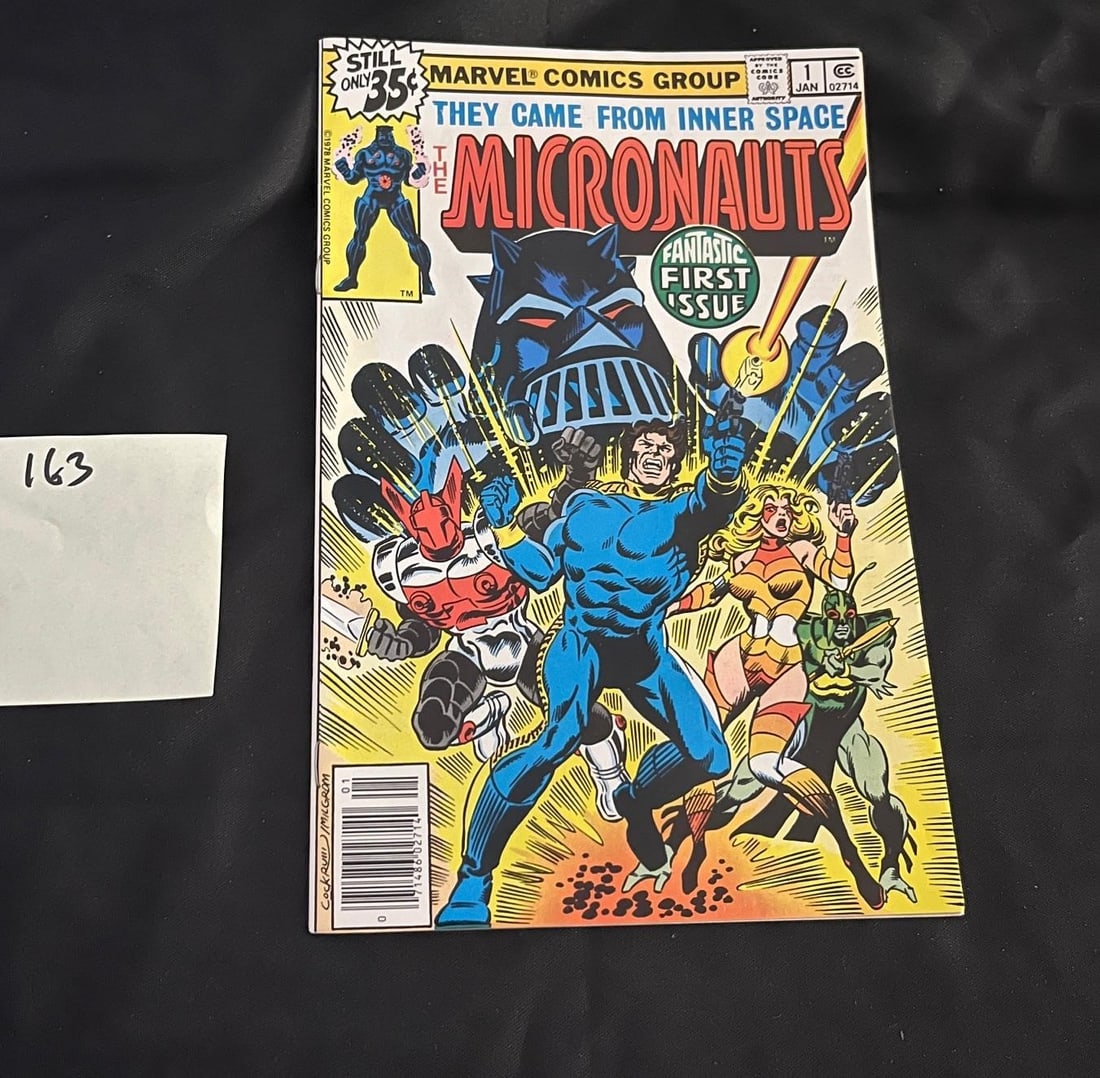 Micronauts 1 Marvel Bronze Age Comic Key (1 of 2)