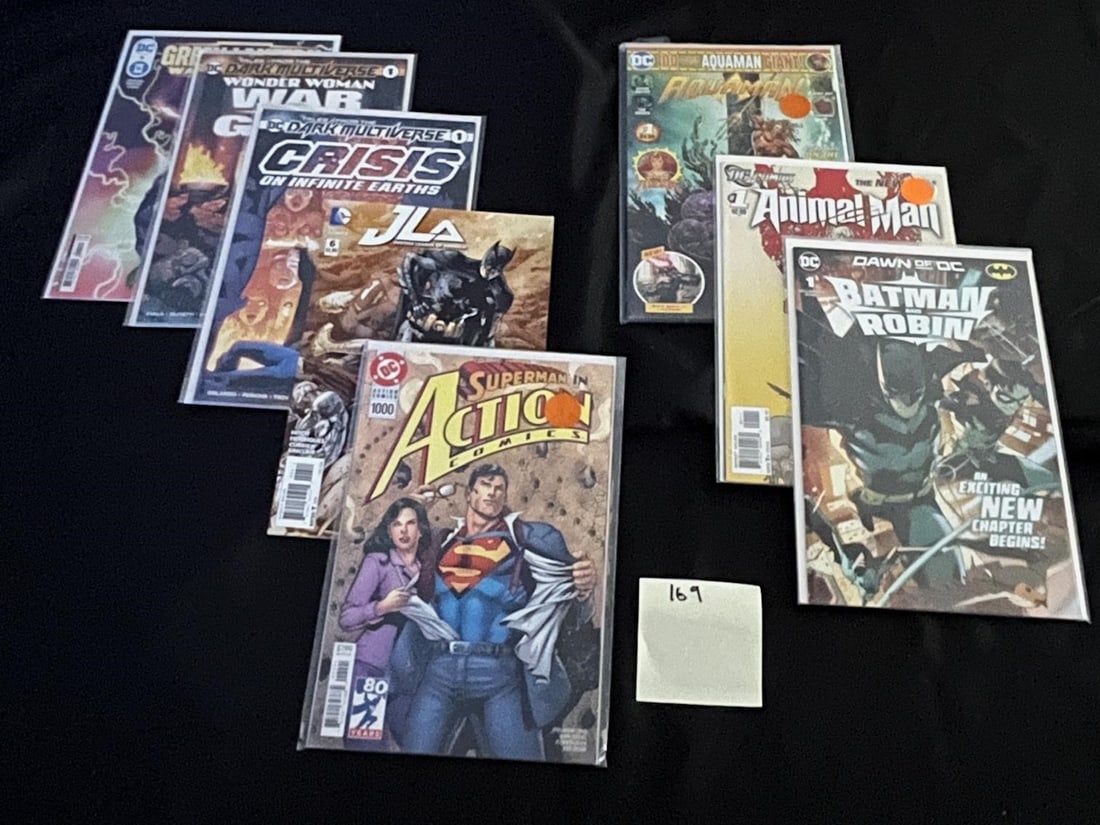 DC Modern Age Comics w/ Action Comics 1000 (1 of 1)