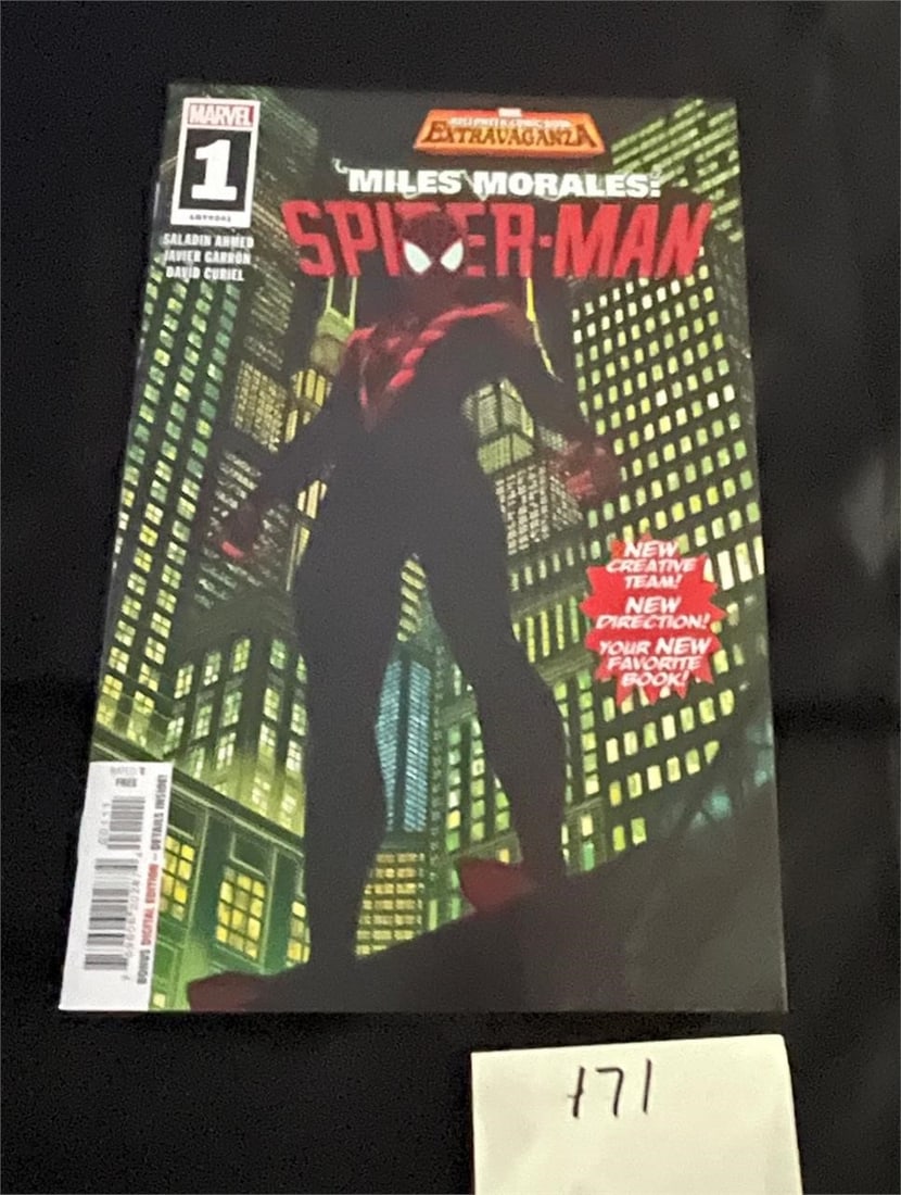 Miles Morales Spider-man 1 Halloween Edition (1 of 2)