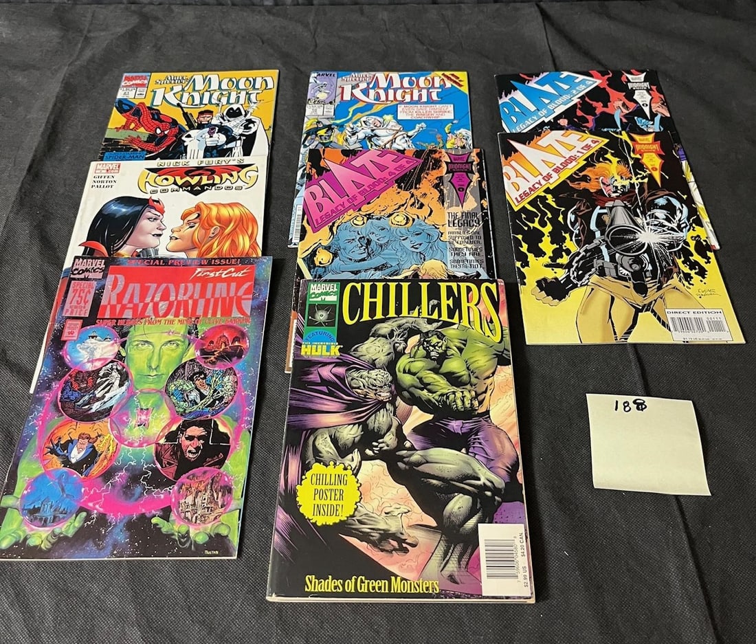 Marvel Modern Age Horror Comics w/ Blaze (1 of 2)