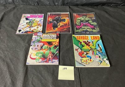 Mix of Marvel Comic Books