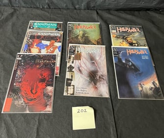 Hellblazer & Sandman DC Comic Books