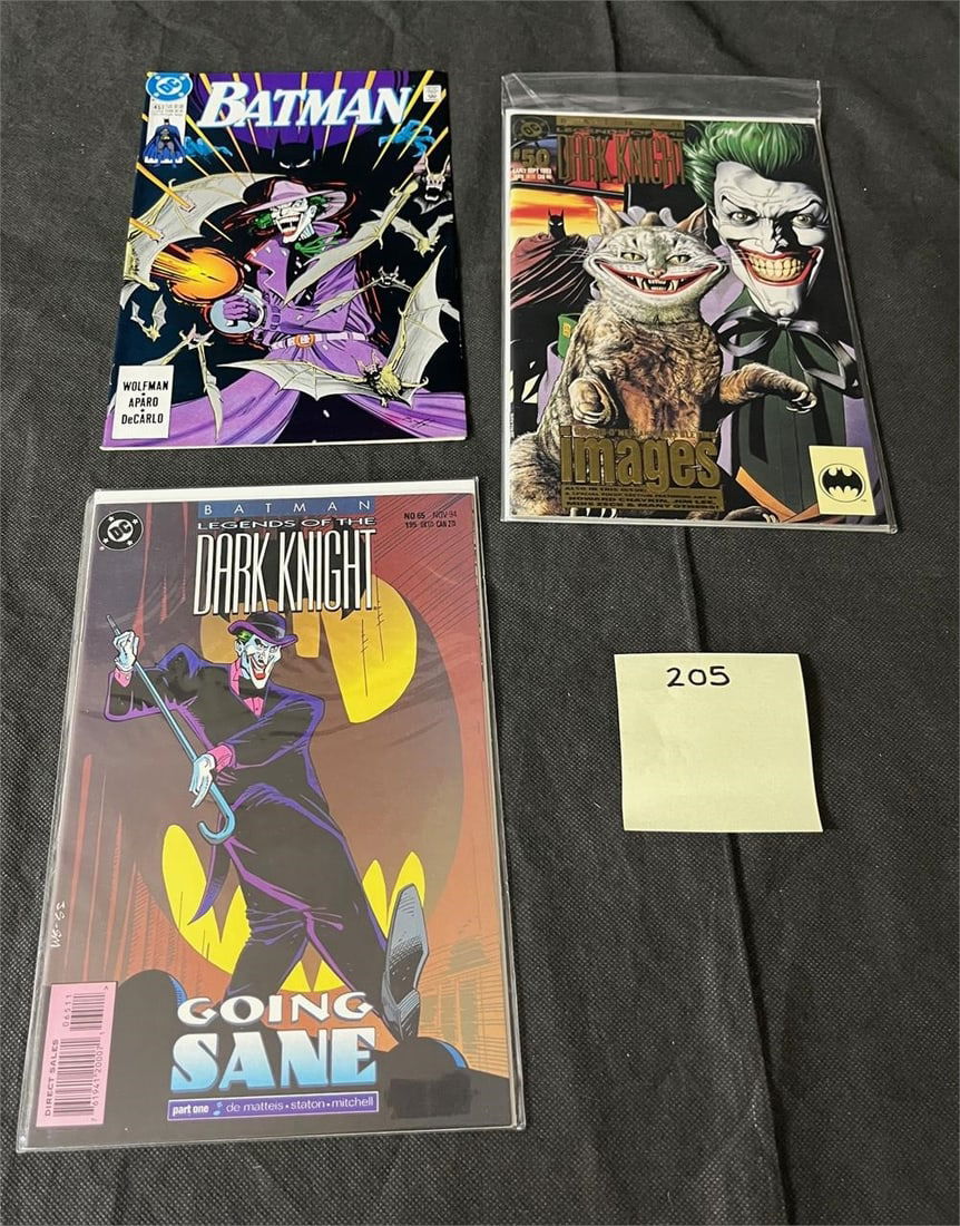 Batman Comics Feat. Joker Copper Age Comic Books (1 of 1)