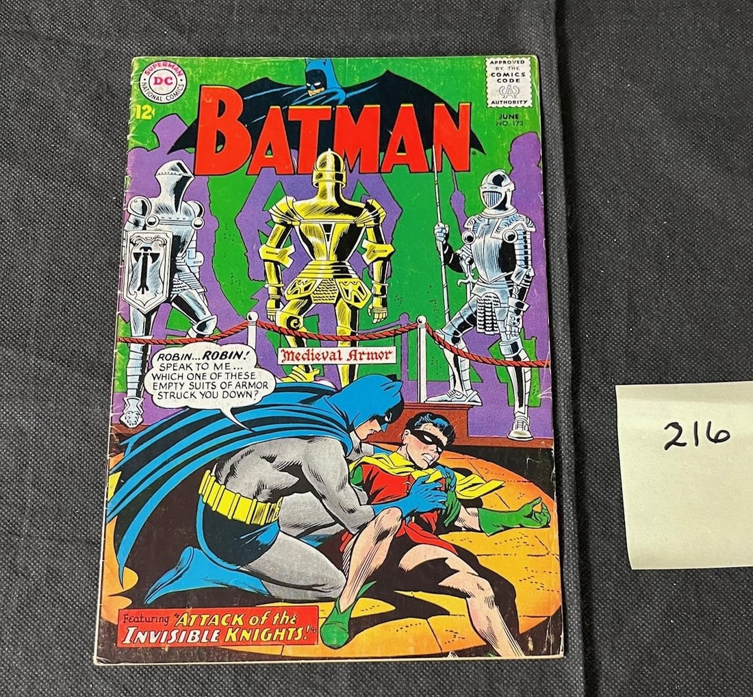 Batman 172 DC Silver Age Comic Book (1 of 2)