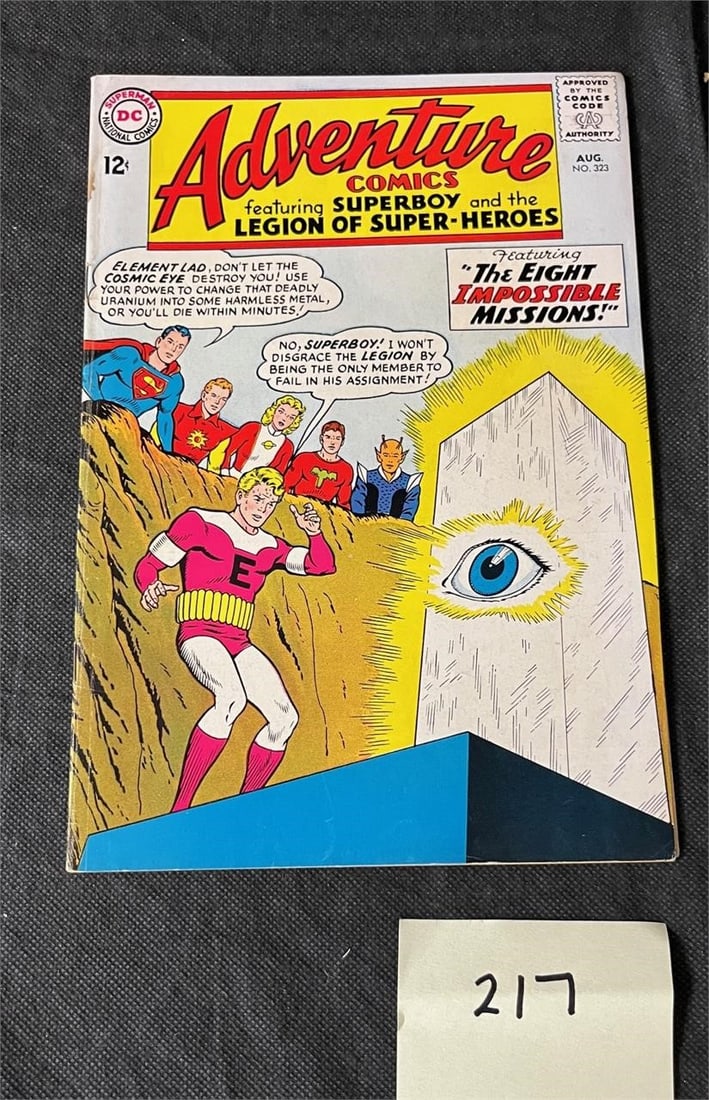 Adventure Comics 323 DC Silver Age Comic Books (1 of 2)