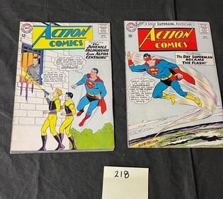 Action Comics Feat. Superman 314 & 315 Silver Age