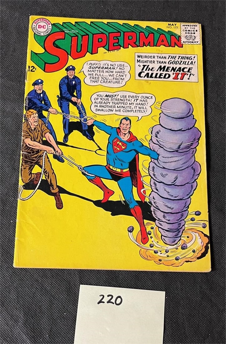 Superman 177 DC Silver Age Comic (1 of 2)