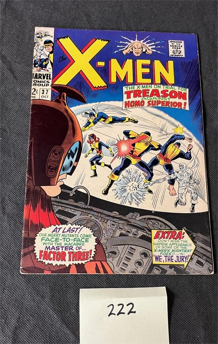 X-men 37 Marvel Silver Age Comic (1 of 2)