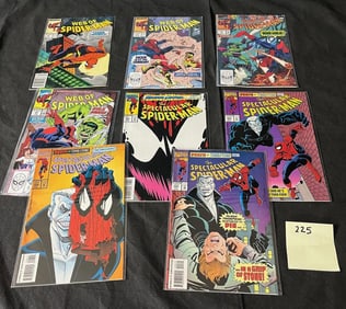 Mix of Spider-man Copper Age Comic Books