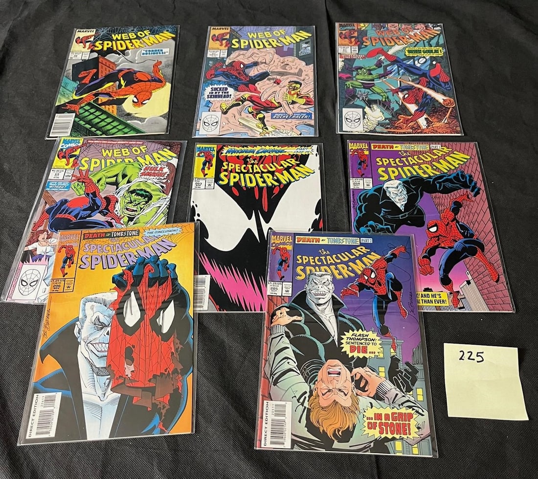 Mix of Spider-man Copper Age Comic Books (1 of 1)