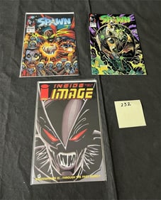Mix of Spawn Comic Books