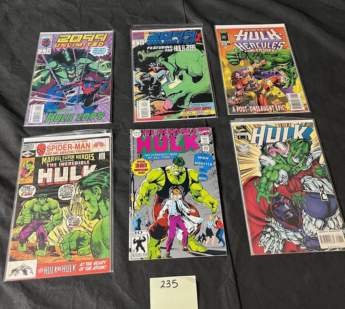 Hulk Marvel Comics Group w/ 1st Hulk 2099 (1 of 1)