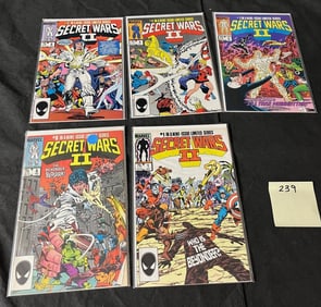 Secret Wars II Marvel Comic Books