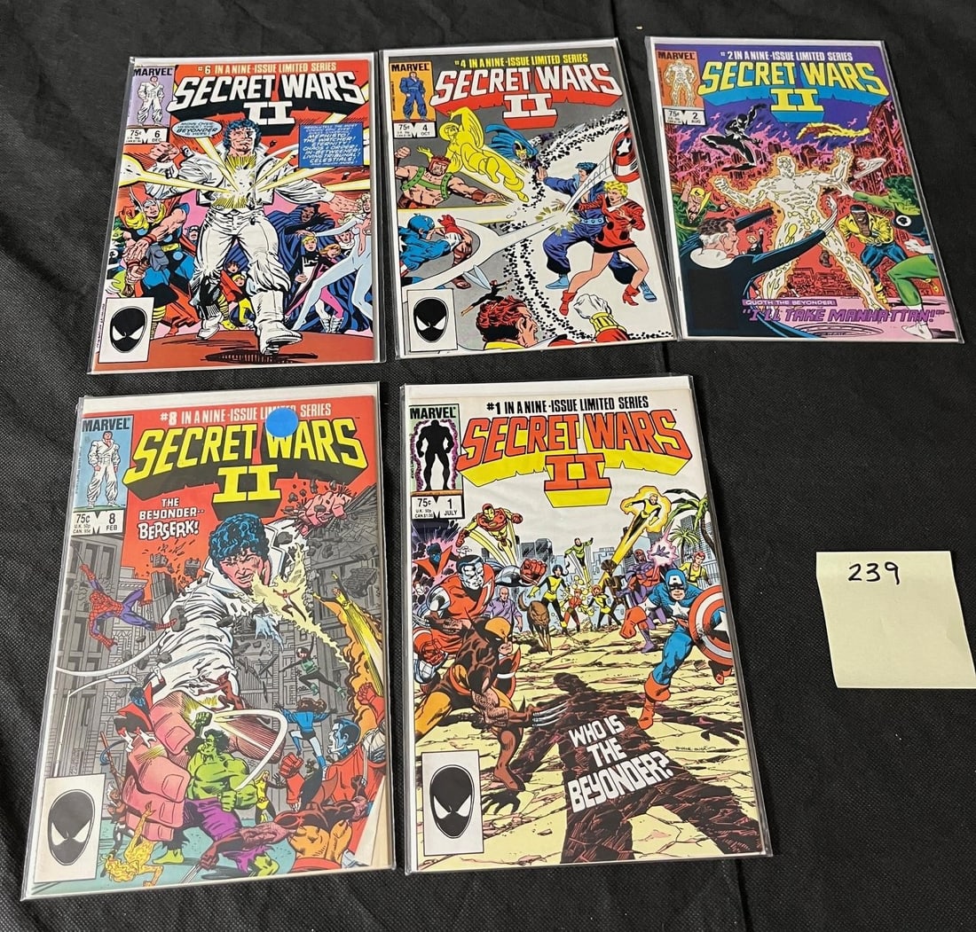 Secret Wars II Marvel Comic Books (1 of 1)