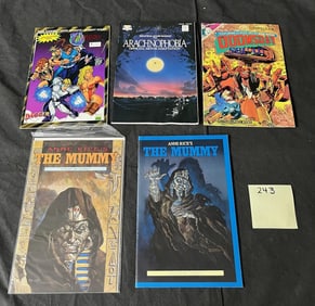 The Mummy + Indy Bronze Age Comics