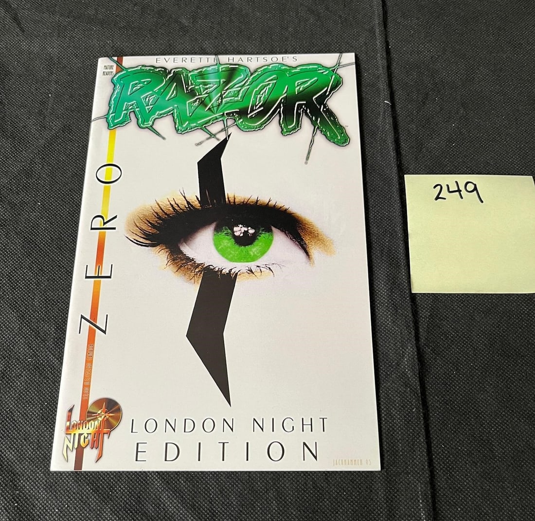 Razor Zero London Night Edition Comic (1 of 2)
