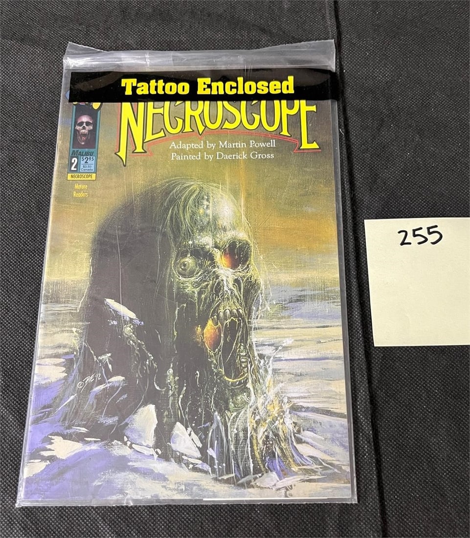Necroscope 2 Sealed Polybagged Horror Comic (1 of 2)