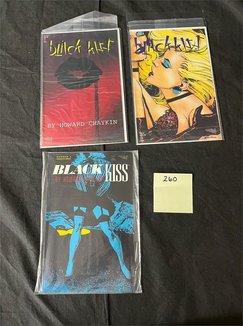 Black Kiss Polybagged Sealed Mature Reader Comics (1 of 1)