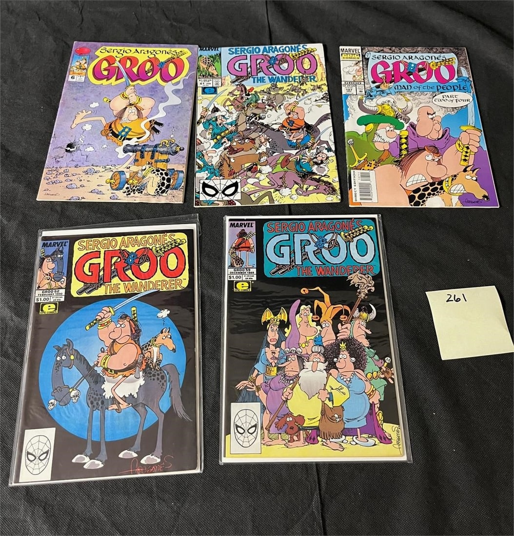 Groo the Wanderer Marvel Comic Books (1 of 1)