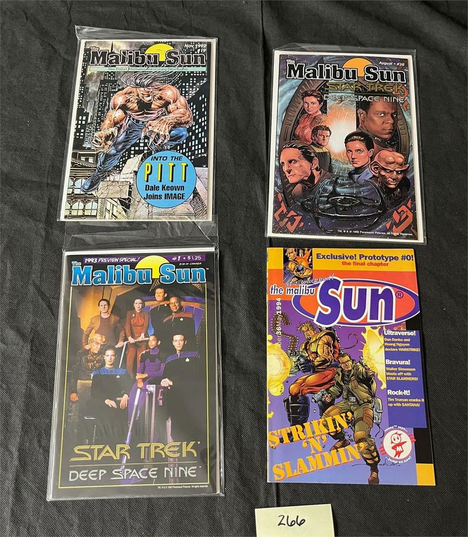 Malibu Sun Comic Books (1 of 1)