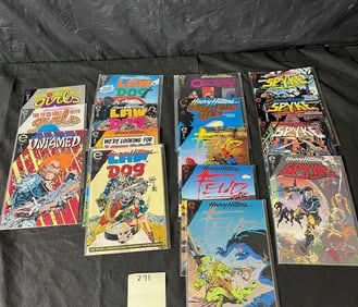 Mix of Epic Mature Reader Comic Books