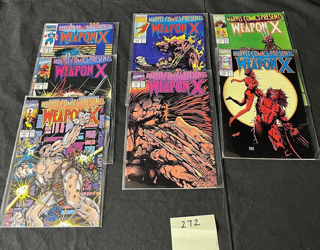 Marvel Comics Presents Weapon X Comic Books (1 of 2)