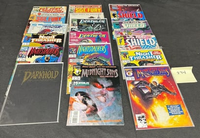 Marvel Copper Age Horror Comics w/ Midnight Sons