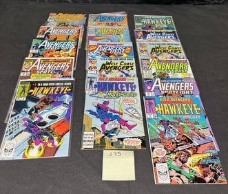 Mix of Marvel Bronze Age Avengers Comics