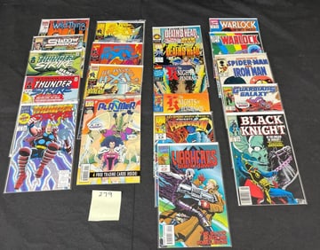 Mix of Marvel Comics w/ Thunder Strike