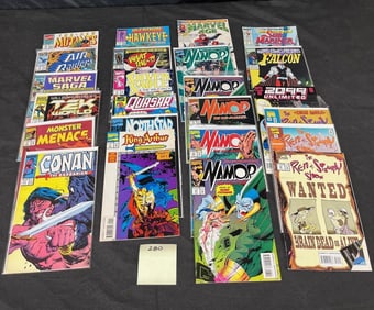Mix of Marvel Comics w/Namor Comics