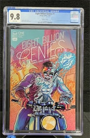 Eight Billion Genies Variant E Cover CGC 9.8