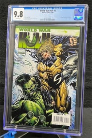 World War Hulk 5 1st app Skaar CGC 9.8