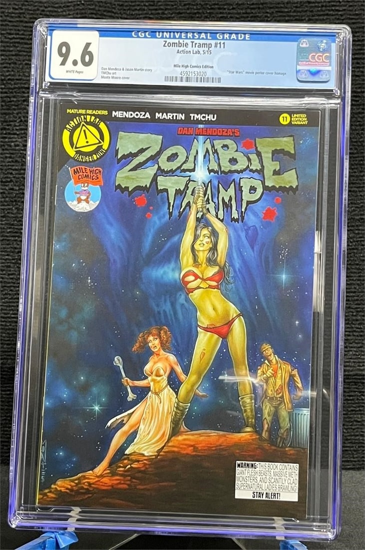 Zombie Tramp 11 Star Wars Homage Variant CGC 9.6 (1 of 1)