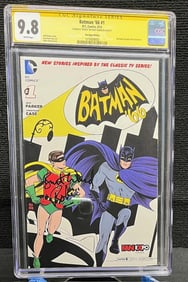 Burt Ward 'Robin' Signed Batman Comic CGC SS 9.8