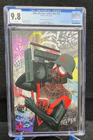 Miles Morales Spider-man KRS Virgin CGC 9.8