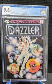 Dazzler 1 Printing Error Ed. CGC 9.6
